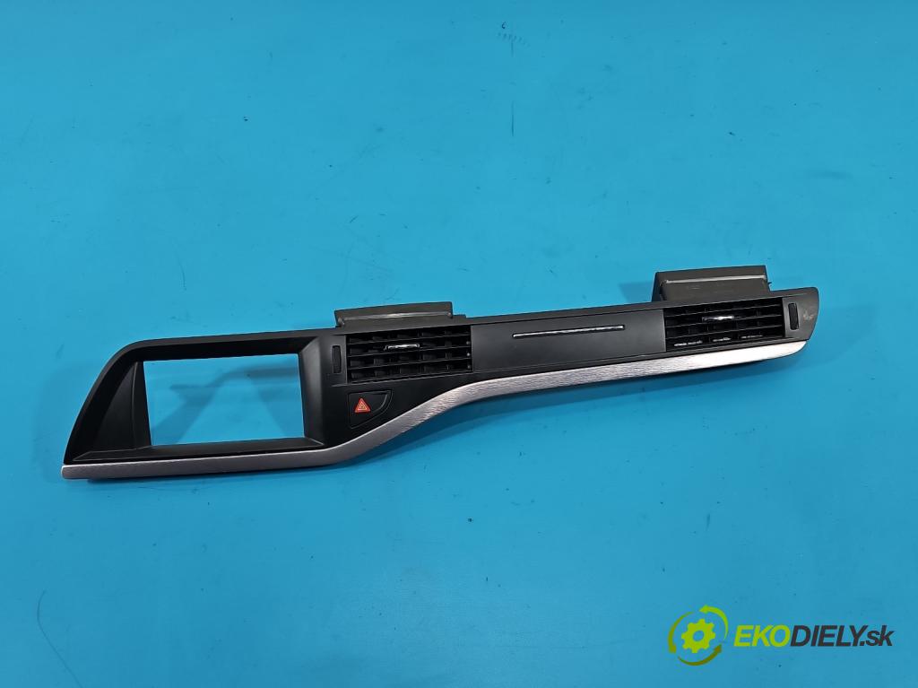 Citroen C5 II 2008-2017 2.0 hdi 136 HP automatic 100 kW 1997 cm3 4- Mřížka: kúrenia stredová 9682297777 (Mriežka kúrenia (fukár))