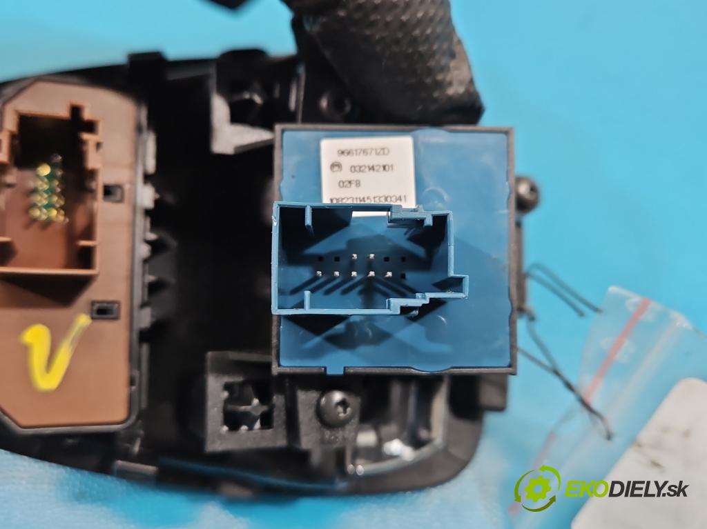 Citroen C5 II 2008-2017 2.0 hdi 136 HP automatic 100 kW 1997 cm3 4- prepínač brzda: ručný 96617671ZD (Prepínacie páčky pod volantom)