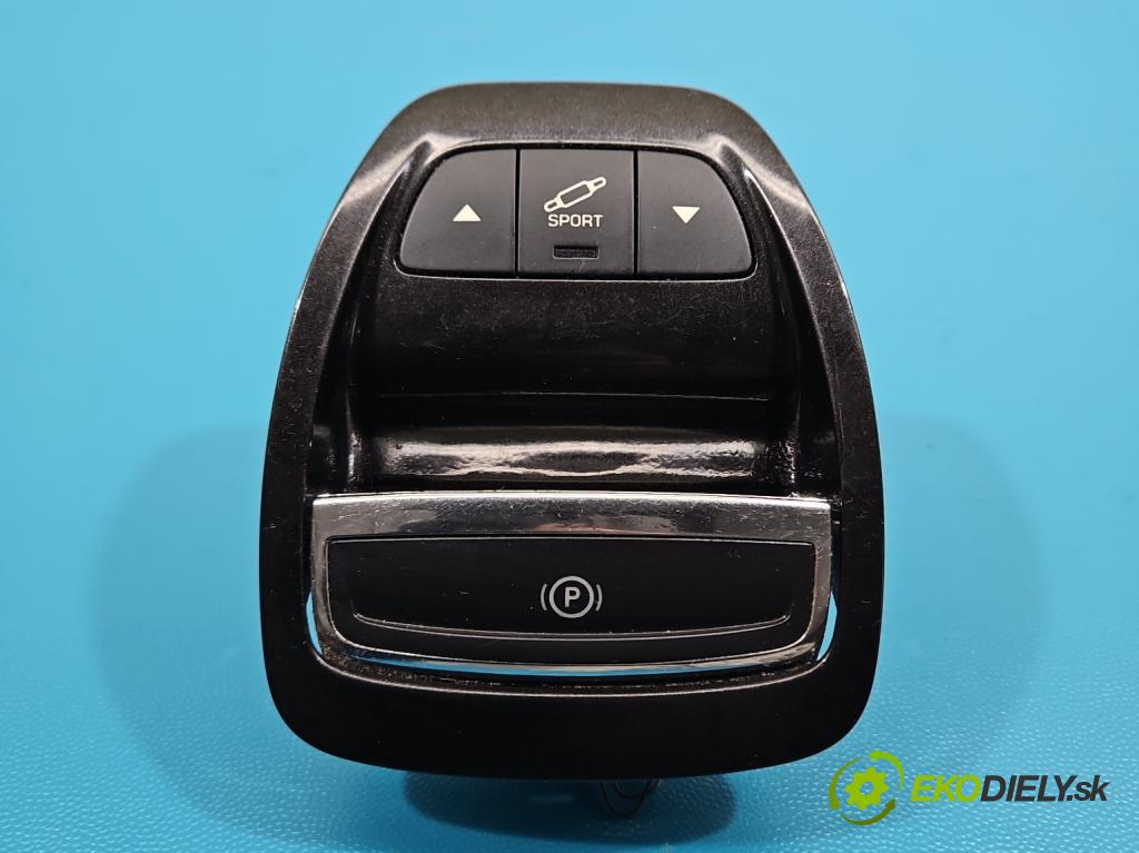 Citroen C5 II 2008-2017 2.0 hdi 136 HP automatic 100 kW 1997 cm3 4- prepínač brzda: ručný 96617671ZD (Prepínacie páčky pod volantom)