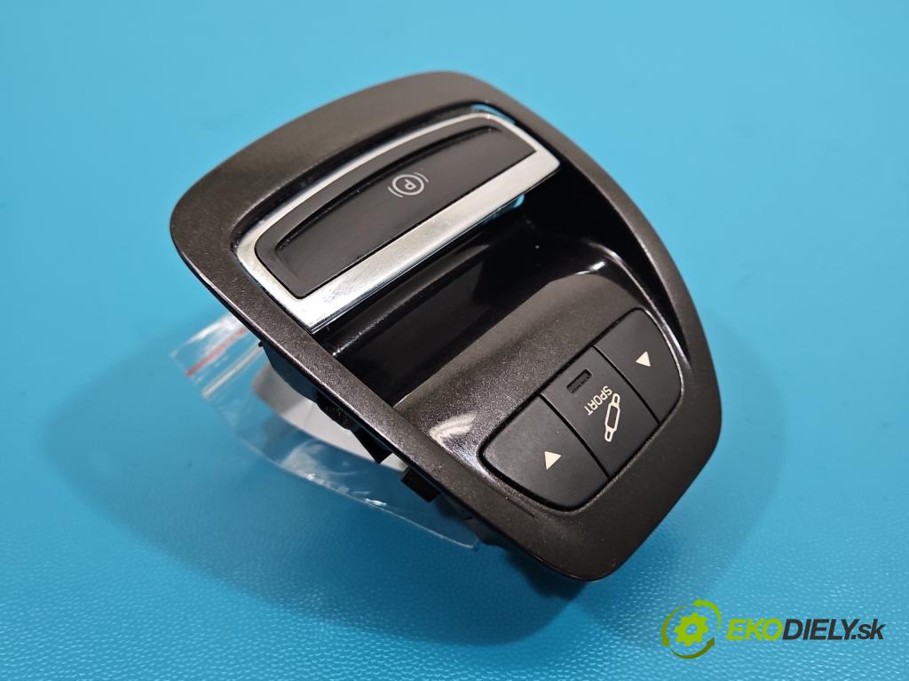 Citroen C5 II 2008-2017 2.0 hdi 136 HP automatic 100 kW 1997 cm3 4- prepínač brzda: ručný 96617671ZD (Prepínacie páčky pod volantom)