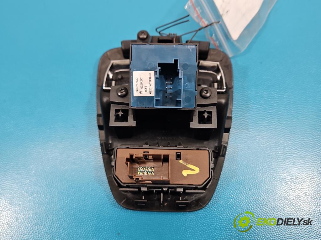 Citroen C5 II 2008-2017 2.0 hdi 136 HP automatic 100 kW 1997 cm3 4- prepínač brzda: ručný 96617671ZD (Prepínacie páčky pod volantom)