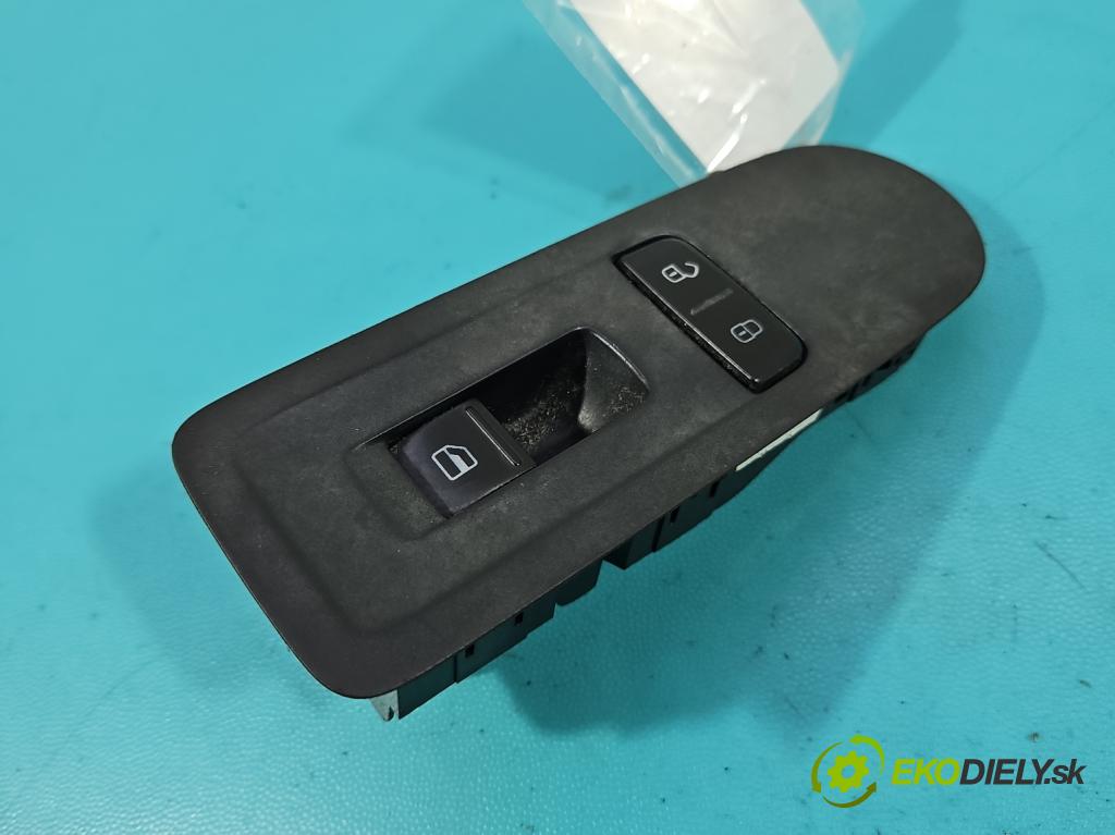 Skoda Citigo 2011-2019 1.0 MPI 60 HP manual 44 kW 999 cm3 5- prepínač okien spätných zrkadiel 1S0867255C
