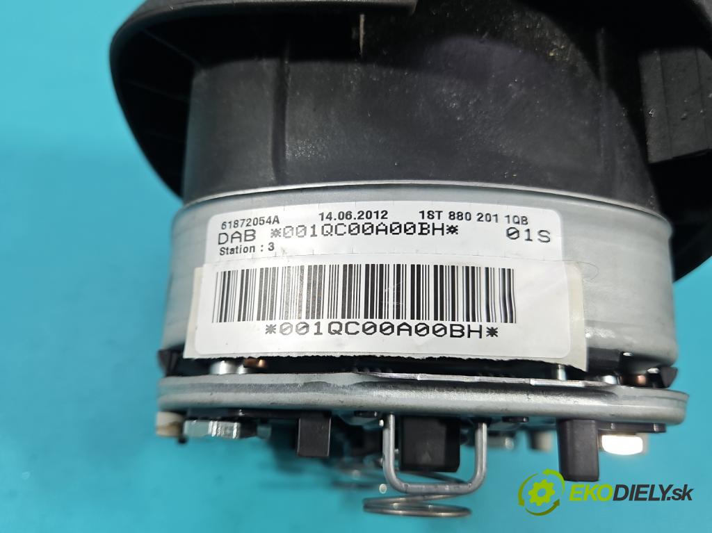 Skoda Citigo 2011-2019 1.0 MPI 60 hp manual 44 kW 999 cm3 5- Polštář: vzduch: Řidič: 1ST8802011QB (Airbag)