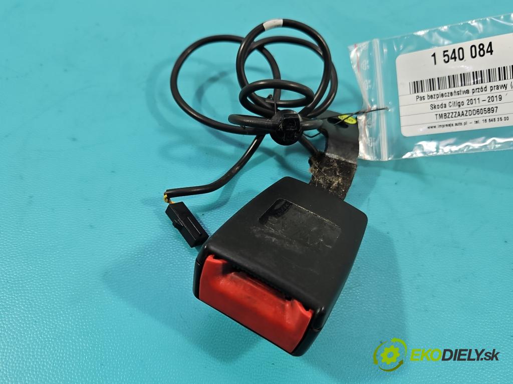 Skoda Citigo 2011-2019 1.0 MPI 60 hp manual 44 kW 999 cm3 5- stěna bezpečnost přední pravý 1S0857756