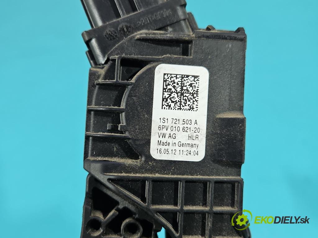 Skoda Citigo 2011-2019 1.0 MPI 60 HP manual 44 kW 999 cm3 5- pedal plyn potenciometr: 1S1721503A