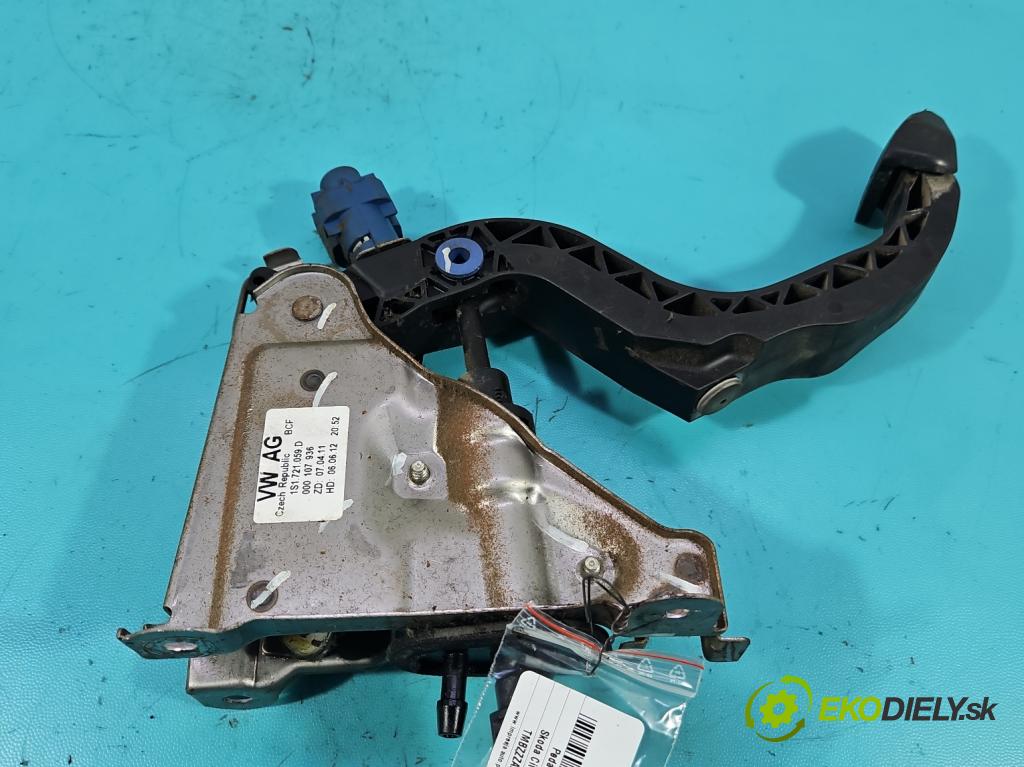 Skoda Citigo 2011-2019 1.0 MPI 60 HP manual 44 kW 999 cm3 5- pedále ostatné 1S1721059D