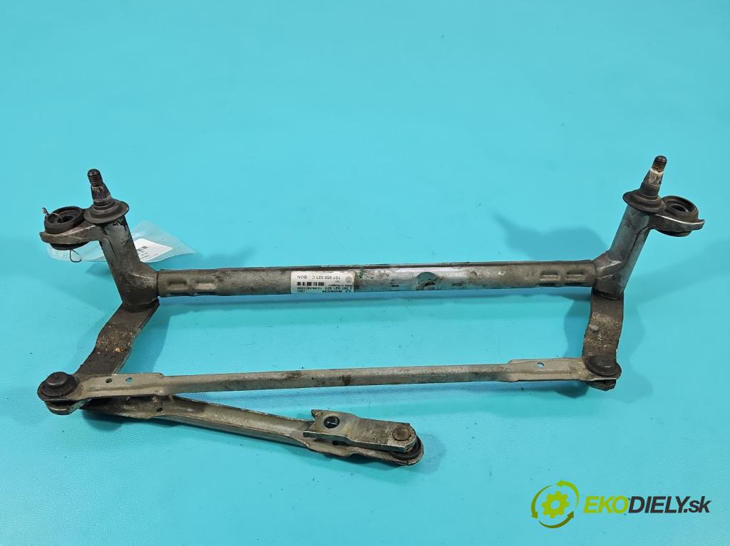 Skoda Citigo 2011-2019 1.0 MPI 60 HP manual 44 kW 999 cm3 5- mechanizmus stieračov 1S1955023C