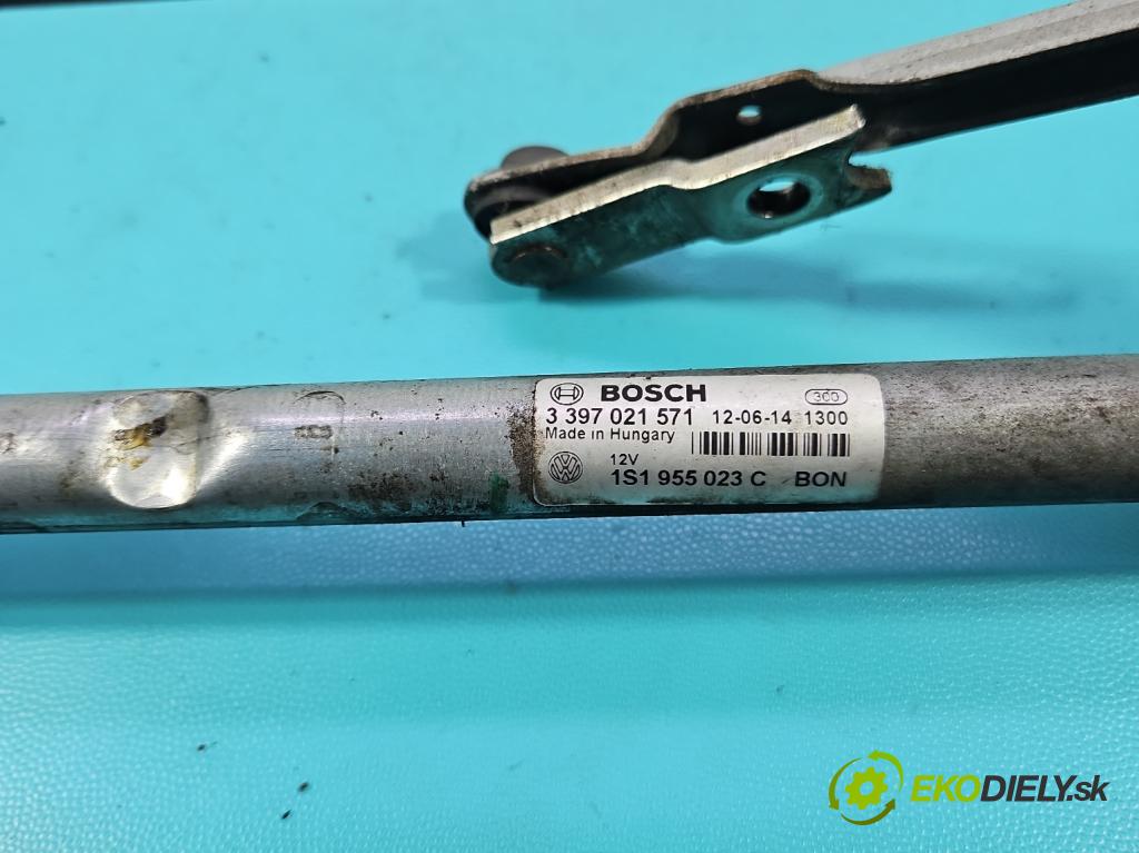 Skoda Citigo 2011-2019 1.0 MPI 60 HP manual 44 kW 999 cm3 5- mechanizmus stieračov 1S1955023C