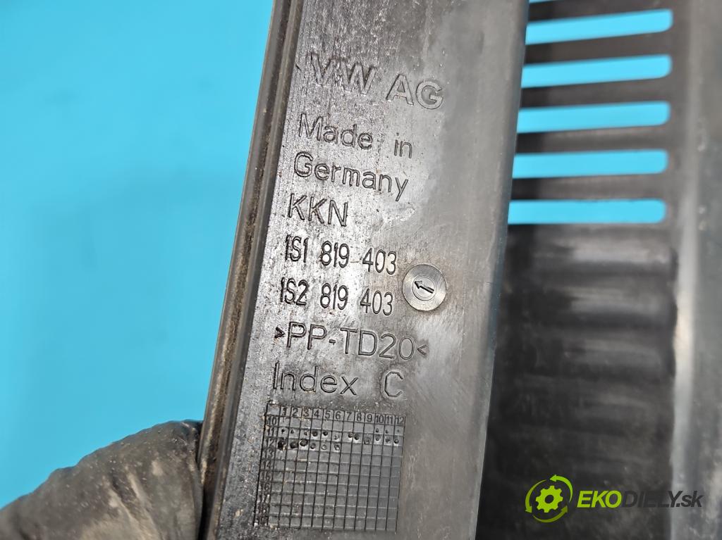 Skoda Citigo 2011-2019 1.0 MPI 60 HP manual 44 kW 999 cm3 5- torpédo 1S1819403 (Torpédo (plast pod čelným sklom))