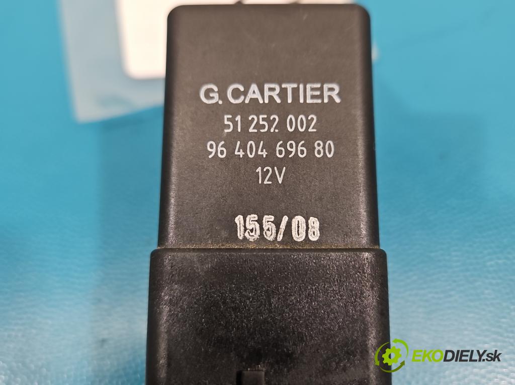 Citroen C5 II 2008-2017 2.0 hdi 136 HP automatic 100 kW 1997 cm3 4- Relé: svíčky: zařicích: 9640469680 (Relé)