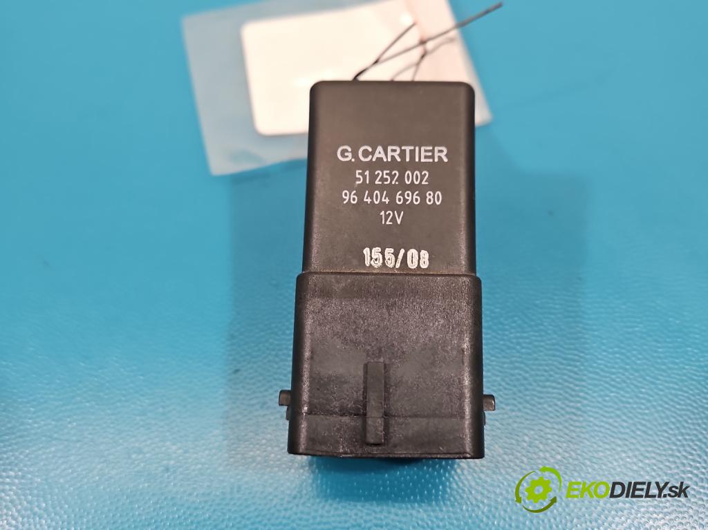 Citroen C5 II 2008-2017 2.0 hdi 136 HP automatic 100 kW 1997 cm3 4- Relé: svíčky: zařicích: 9640469680 (Relé)