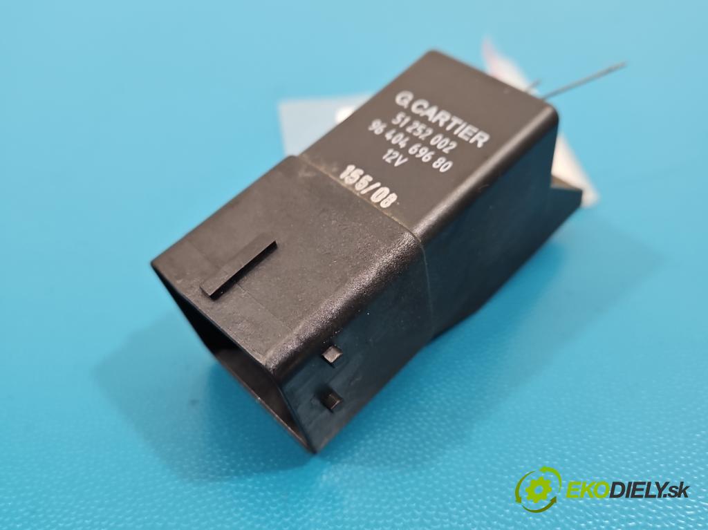 Citroen C5 II 2008-2017 2.0 hdi 136 HP automatic 100 kW 1997 cm3 4- Relé: svíčky: zařicích: 9640469680 (Relé)