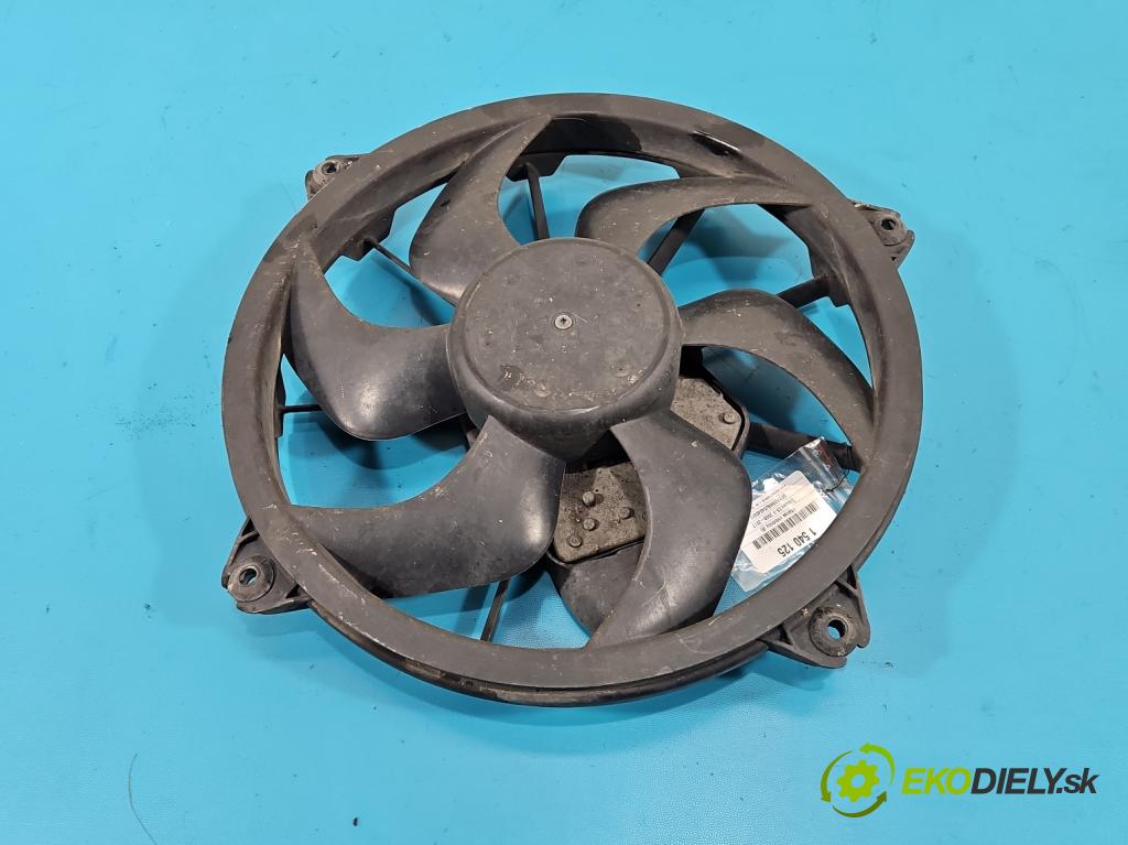 Citroen C5 II 2008-2017 2.0 hdi 136 HP automatic 100 kW 1997 cm3 4- Ventilátor chladiča 