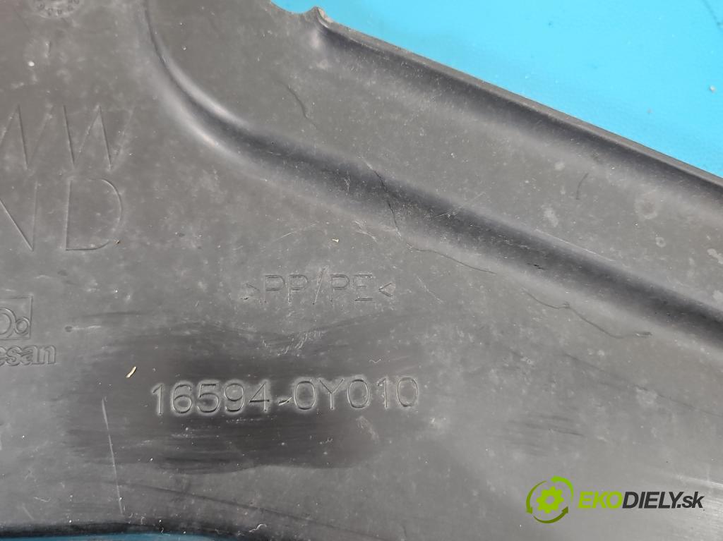 Toyota Auris II 2012-2018 1.8 hybrid 99 HP automatic 73 kW 1798 cm3 5- kryt plast 16594-0Y010