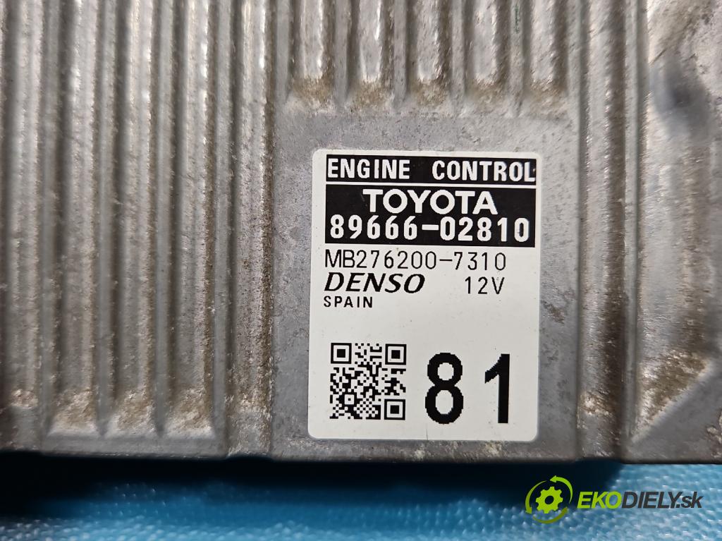 Toyota Auris II 2012-2018 1.8 hybrid 99 HP automatic 73 kW 1798 cm3 5- riadiaca jednotka motora 89666-02810