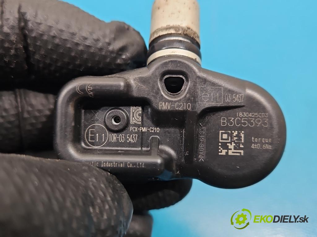 Toyota Auris II 2012-2018 1.8 hybrid 99 HP automatic 73 kW 1798 cm3 5- snímač tlak: pneumatika PMV-C210 (Snímač tlaku v pneumatike)