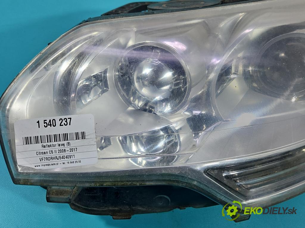 Citroen C5 II 2008-2017 2.0 hdi 136 HP automatic 100 kW 1997 cm3 4- Reflektor: ľavý 9684845880 (Kľučka dverí ostatné)