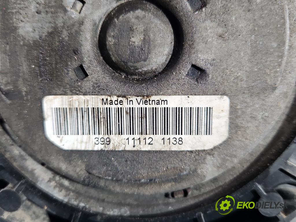 Skoda Citigo 2011-2019 1.0 MPI 60 HP manual 44 kW 999 cm3 5- Ventilátor chladiča 399111121138