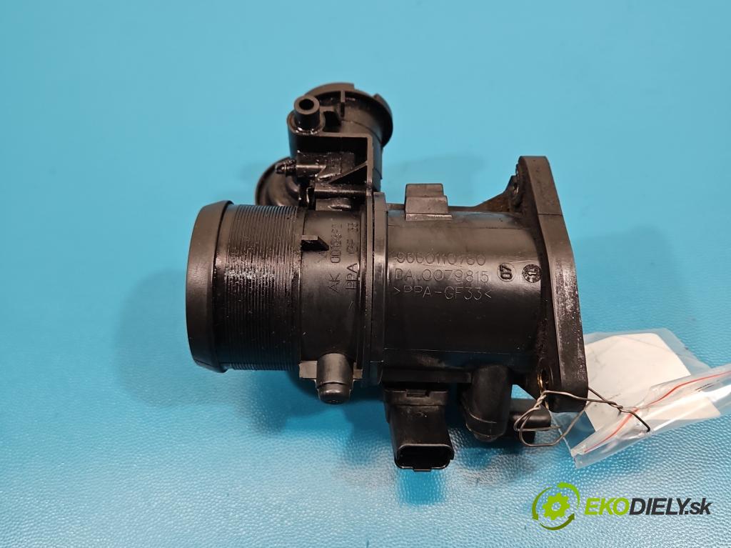 Citroen C5 II 2008-2017 2.0 hdi 136 HP automatic 100 kW 1997 cm3 4- klapka 9660110780 (Škrtiaca klapka)