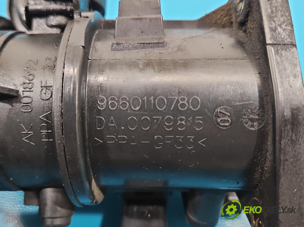 Citroen C5 II 2008-2017 2.0 hdi 136 HP automatic 100 kW 1997 cm3 4- klapka 9660110780 (Škrtiaca klapka)