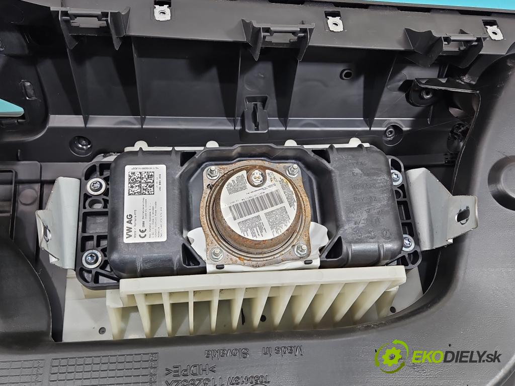 Skoda Citigo 2011-2019 1.0 MPI 60 HP manual 44 kW 999 cm3 5- kokpit,pristrojová doska rozdeľovacia