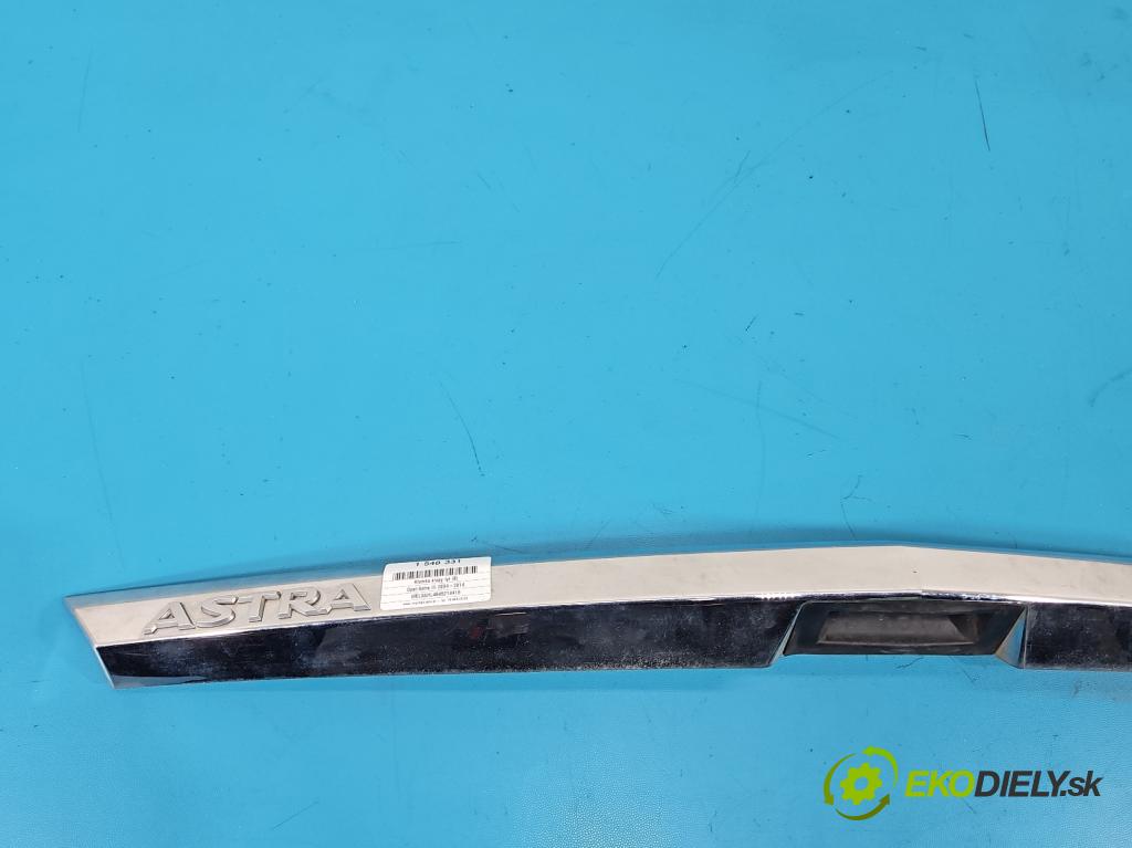 Opel Astra III 2004-2014 1.8 16V 125 HP automatic 92 kW 1796 cm3 5- rukoväť kufrové dvere zadné 461088395