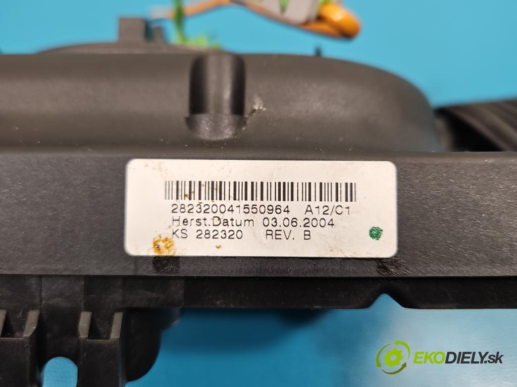 Opel Astra III 2004-2014 1.8 16V 125 HP automatic 92 kW 1796 cm3 5- prepínač komplex: 13184057 (Prepínacie páčky pod volantom)