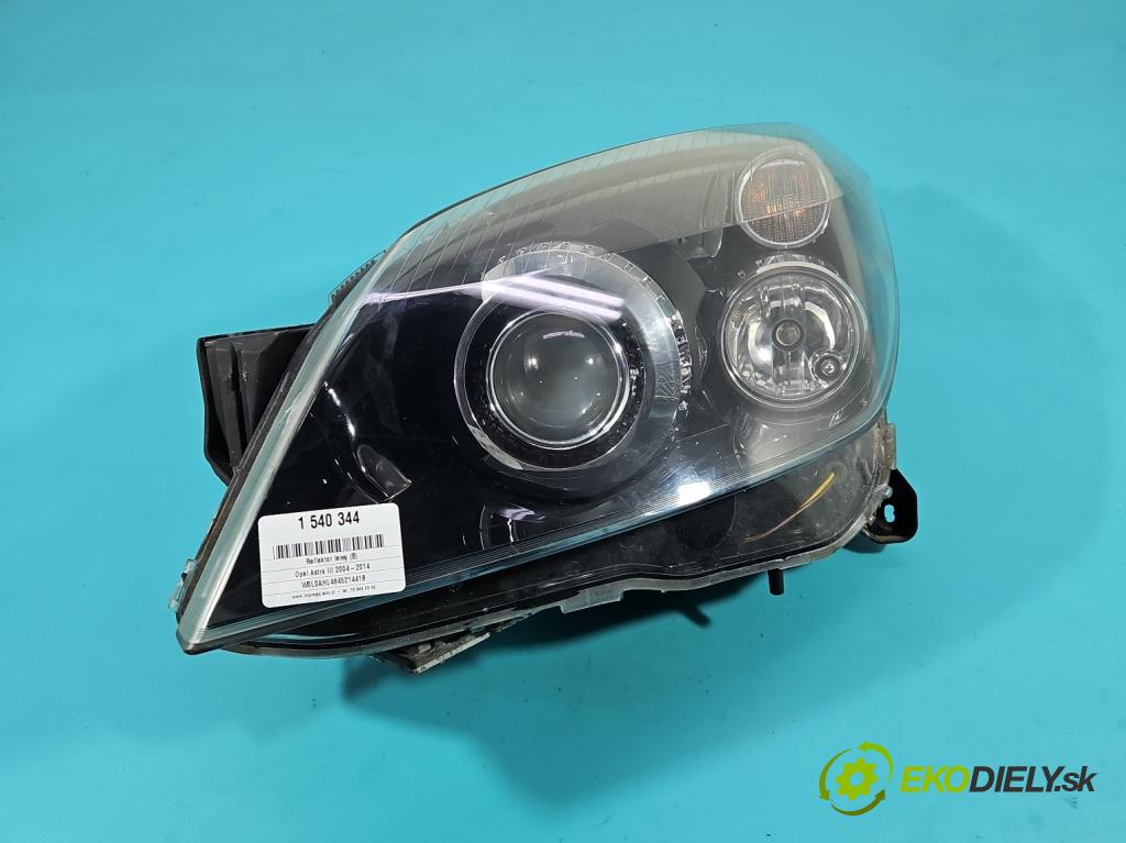 Opel Astra III 2004-2014 1.8 16V 125 HP automatic 92 kW 1796 cm3 5- Reflektor: ľavý  (Kľučka dverí ostatné)