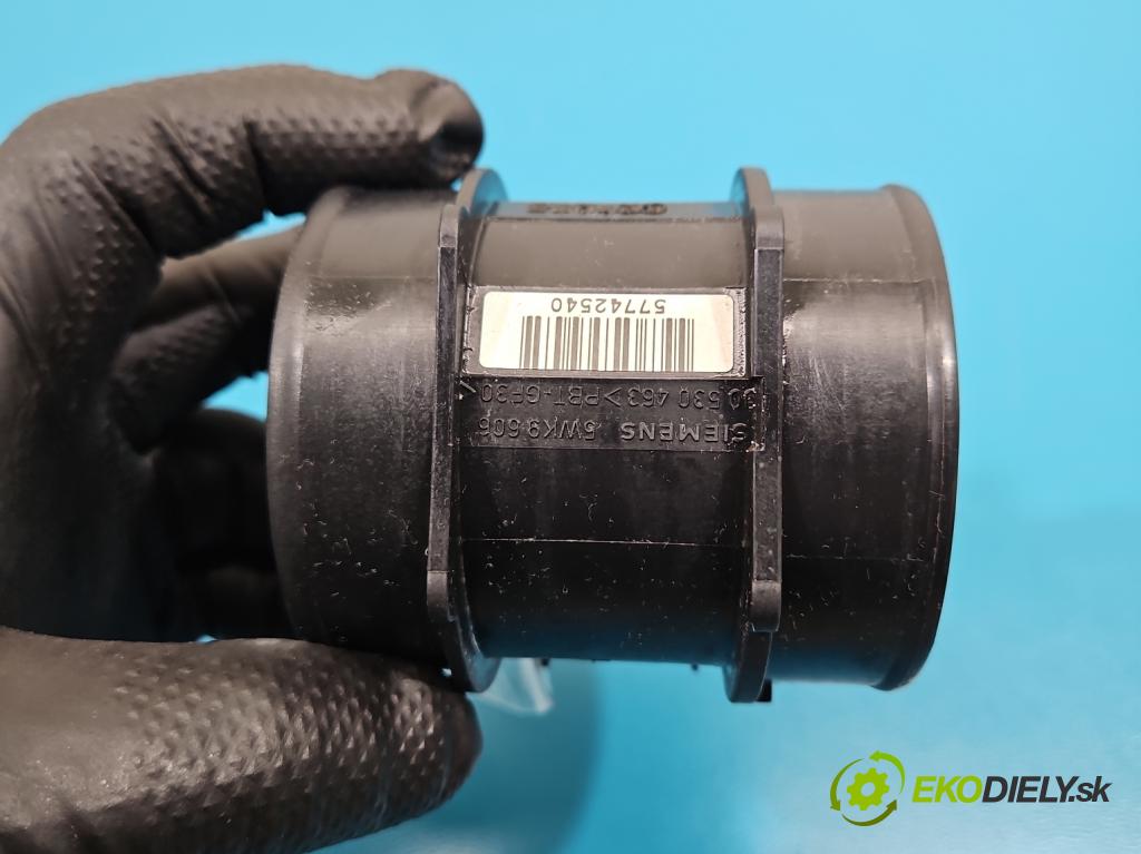 Opel Astra III 2004-2014 1.8 16V 125 HP automatic 92 kW 1796 cm3 5- průtokoměr: 5WK9606 (Váha vzduchu)