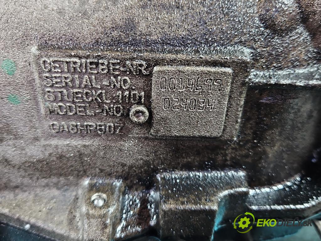 Bmw 3 F34 2013-2020 2.0d 190 hp automatic 140 kW 1999 cm3 5- převodovka stupňová automat GA8HP50Z