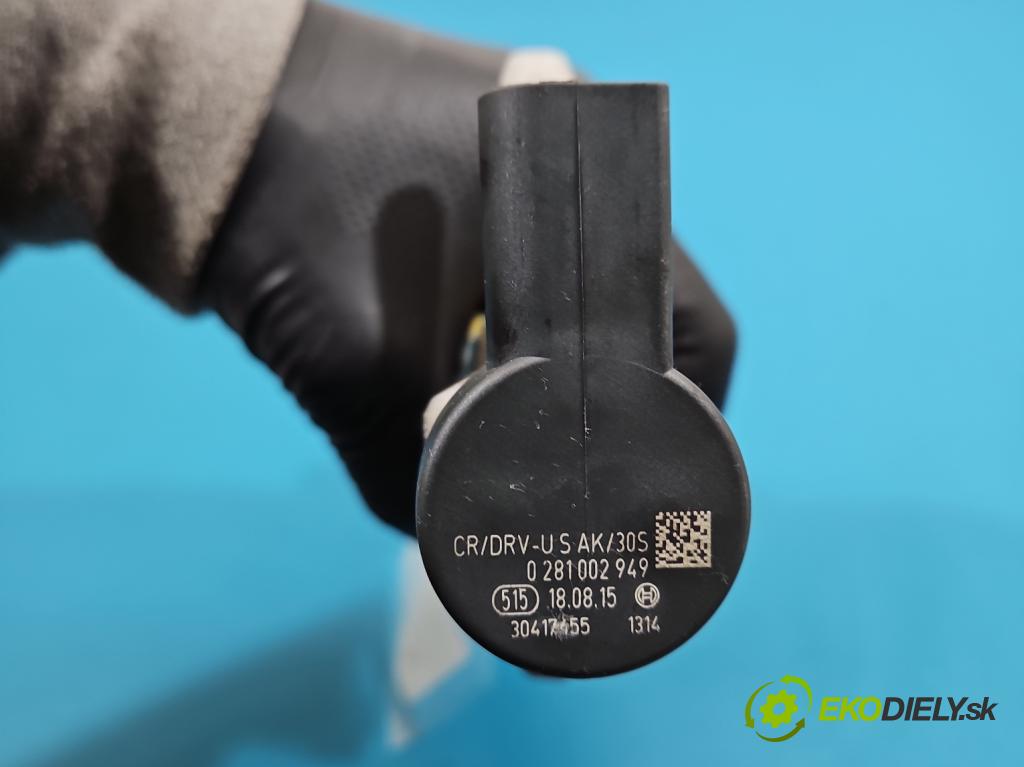 Bmw 3 F34 2013-2020 2.0d 190 HP automatic 140 kW 1999 cm3 5- lišta vstrekovacia 0445214315 (Vstrekovacia lišta)