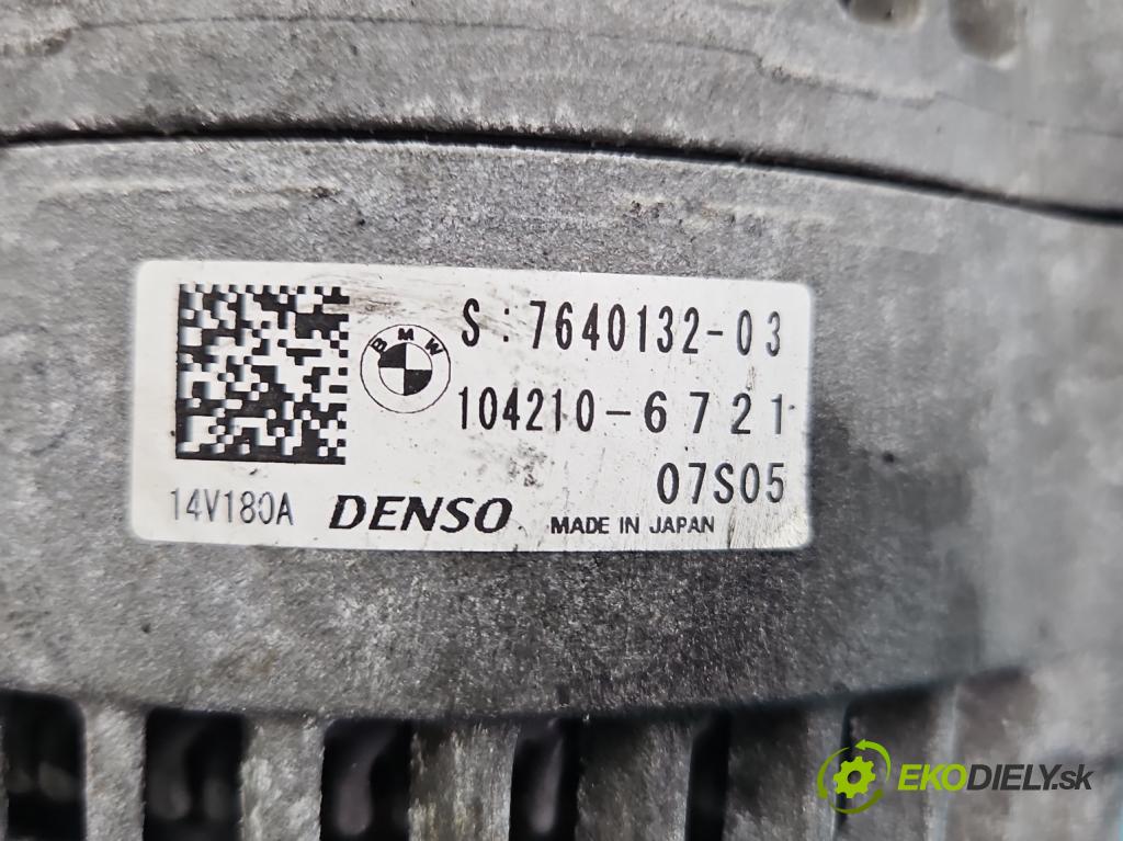 Bmw 3 F34 2013-2020 2.0d 190 HP automatic 140 kW 1999 cm3 5- Alternator 7640132-03 (Alternátor)