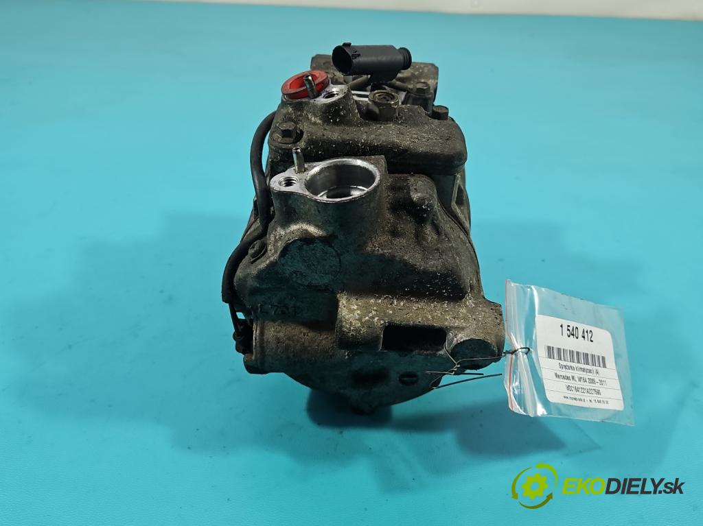 Mercedes ML W164 2005-2011 3.0 cdi 224 hp automatic 165 kW 2987 cm3 5- Kompresor: klíma A0012308311 (Kompresor klimatizace)