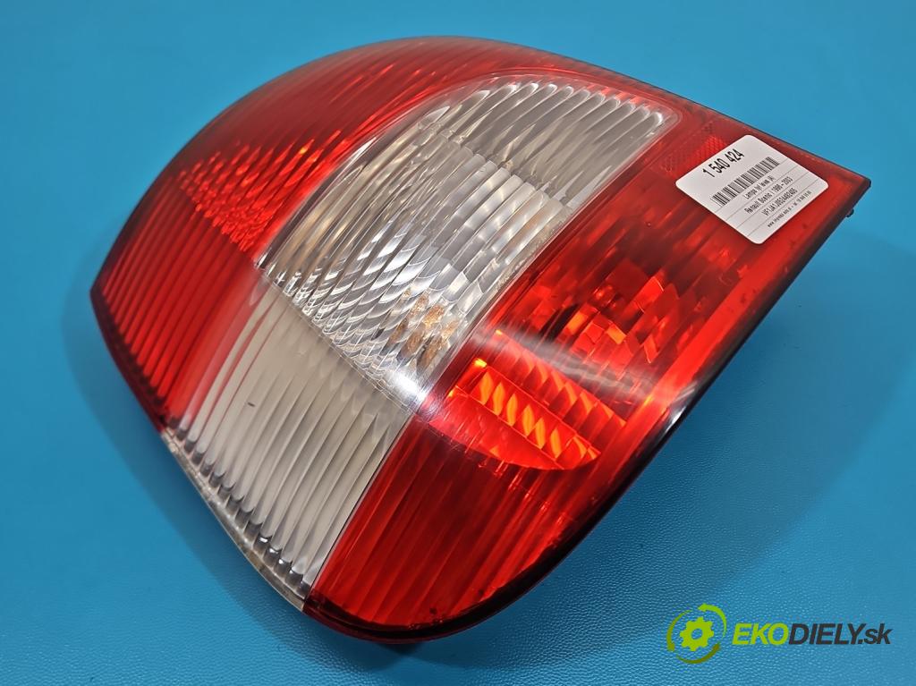 Renault Scenic I 1996-2003 1.6 16V 107 HP manual 79 kW 1598 cm3 5- svetlo / reflektor zadné ľavé  (Kľučka dverí ostatné)
