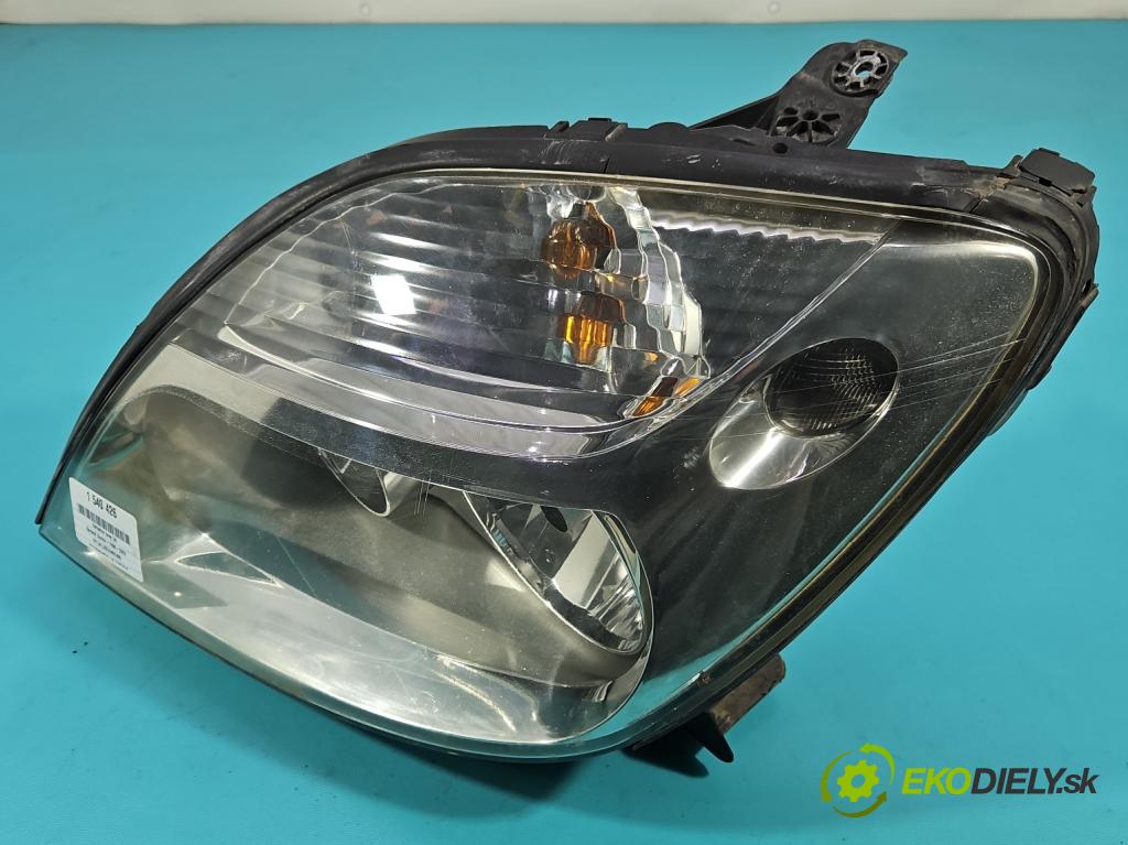 Renault Scenic I 1996-2003 1.6 16V 107 HP manual 79 kW 1598 cm3 5- Reflektor: ľavý 89002384 (Kľučka dverí ostatné)