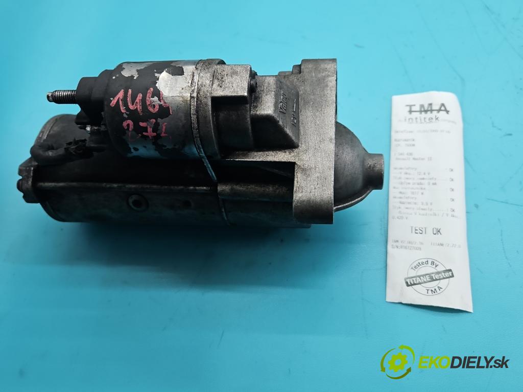 Renault Master II 1998-2010 2.2 dci 90 HP manual 66 kW 2188 cm3 5- štartér D7R34 (Štartér)