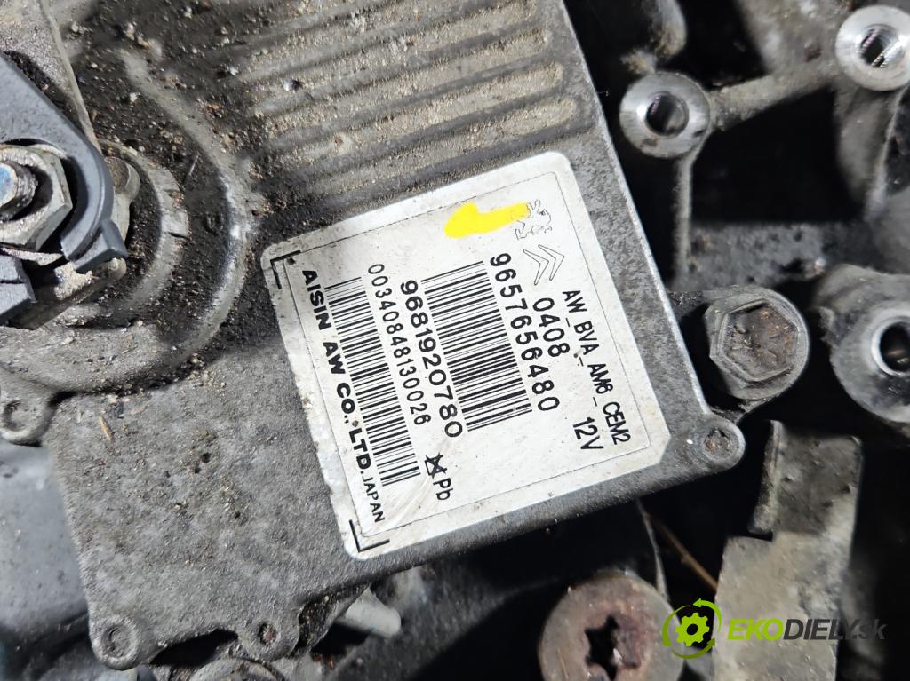 Citroen C5 II 2008-2017 2.0 hdi 136 HP automatic 100 kW 1997 cm3 4- prevodovka stupeň,rýchlosť automat 20GK05