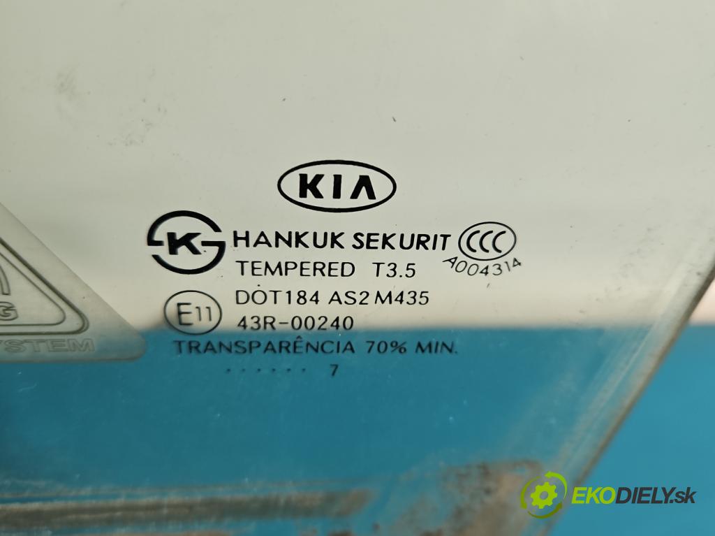 Kia Carens III  2006-2013 2.0 16V 144 HP manual 106 kW 1998 cm3 5- sklo dvere predné ľavé