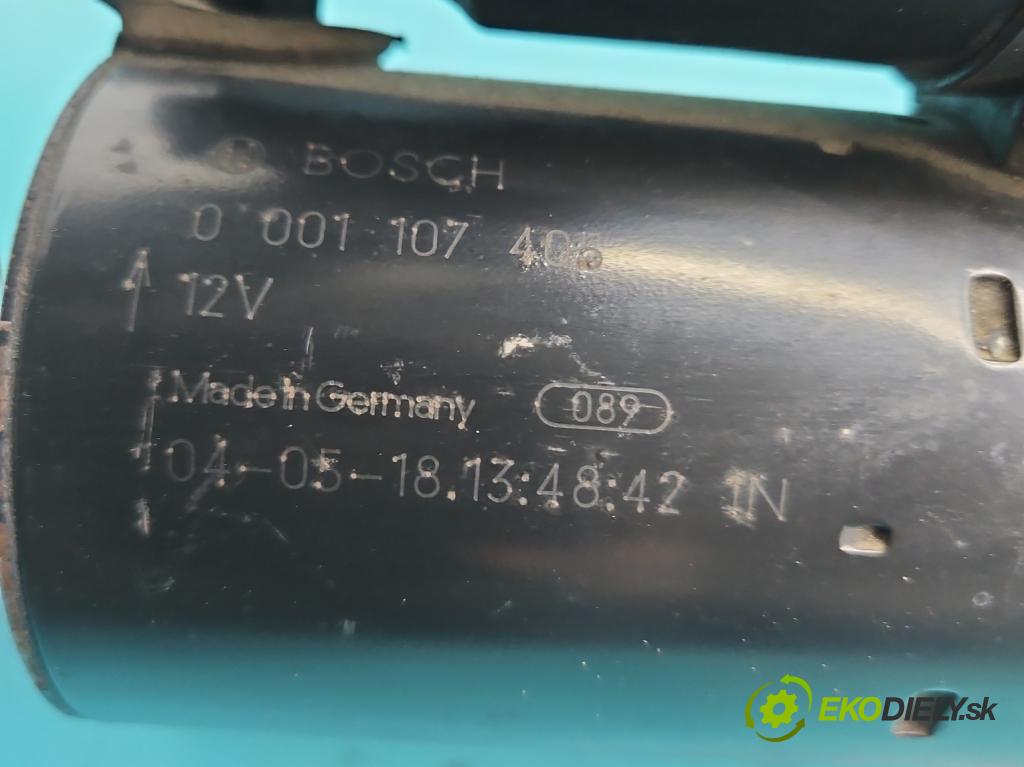 Opel Astra III 2004-2014 1.8 16V 125 hp automatic 92 kW 1796 cm3 5- startér: 0001107405 (Startér)