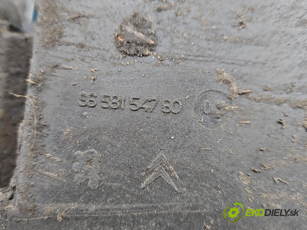 Citroen C4 Picasso I 2006-2013 1.6 hdi 109 HP manual 80 kW 1560 cm3 5- Nádrž: tekutina: FAP DPF 9658154780