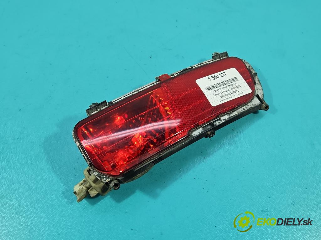 Citroen C4 Picasso I 2006-2013 1.6 hdi 109 HP manual 80 kW 1560 cm3 5- svetlo / reflektor zadné pravé nárazník 9688387880