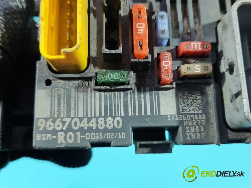 Citroen C4 Picasso I 2006-2013 1.6 hdi 109 HP manual 80 kW 1560 cm3 5- riadiaca jednotka ostatné 9667044880