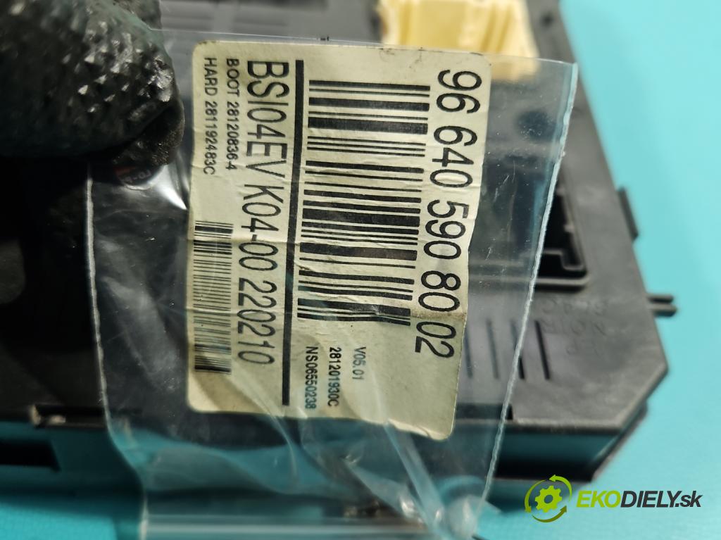 Citroen C4 Picasso I 2006-2013 1.6 hdi 109 HP manual 80 kW 1560 cm3 5- riadiaca jednotka ostatné 966405908002