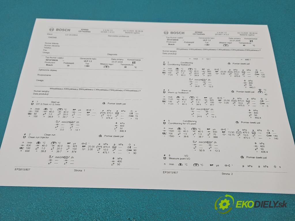 Seat Toledo II 1998-2004 1.9 tdi 150 HP manual 110 kW 1896 cm3 4- vstrekovacie čerpadlo 0414720039 (Vstrekovač paliva)