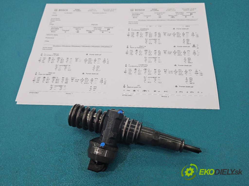 Audi A3 8L 1996-2003 1.9 tdi 131 HP manual 96 kW 1896 cm3 5- vstrekovacie čerpadlo 0414720039 (Vstrekovač paliva)