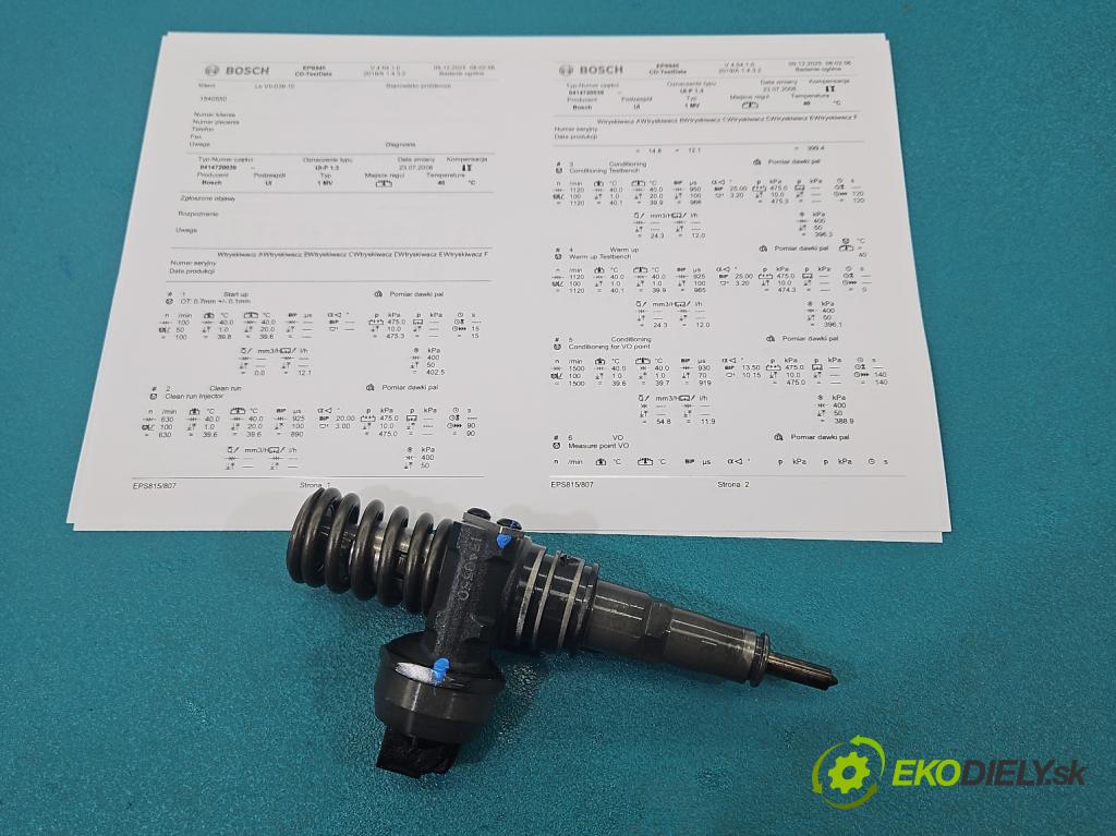 Audi A3 8L 1996-2003 1.9 tdi 131 HP manual 96 kW 1896 cm3 5- vstrekovacie čerpadlo 0414720039 (Vstrekovač paliva)