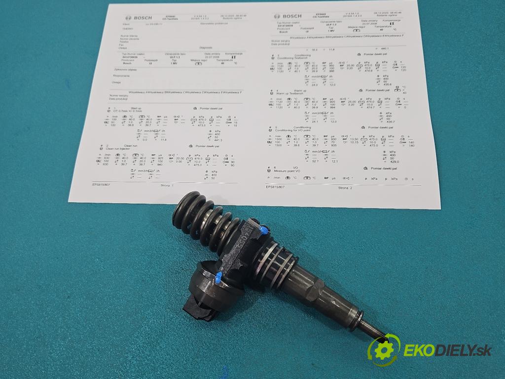 Audi A3 8L 1996-2003 1.9 tdi 131 HP manual 96 kW 1896 cm3 5- vstrekovacie čerpadlo 0414720039 (Vstrekovač paliva)