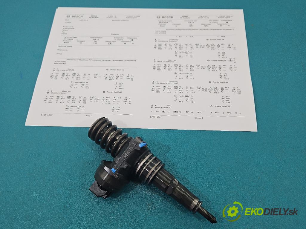 Skoda Superb I 2001-2008 1.9 tdi 131 HP manual 96 kW 1896 cm3 4- vstrekovacie čerpadlo 0414720214 (Vstrekovač paliva)
