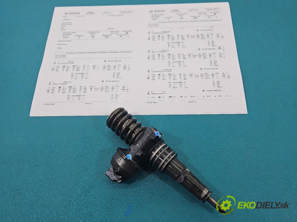 Skoda Superb I 2001-2008 1.9 tdi 131 HP manual 96 kW 1896 cm3 4- vstrekovacie čerpadlo 0414720214 (Vstrekovač paliva)