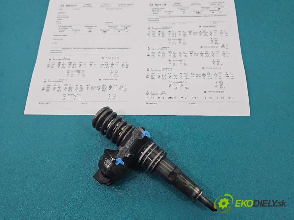 Skoda Superb I 2001-2008 1.9 tdi 131 HP manual 96 kW 1896 cm3 4- vstrekovacie čerpadlo 0414720214 (Vstrekovač paliva)